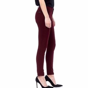 Sz 25 Hudson Nico Super Skinny Mid Rise Jean